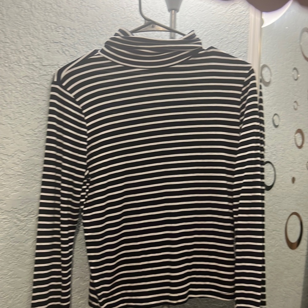 Turtle Neck Navy Color